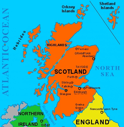 scotland scottish map maps islands genealogy resources isogg nice orkney  cornwall england